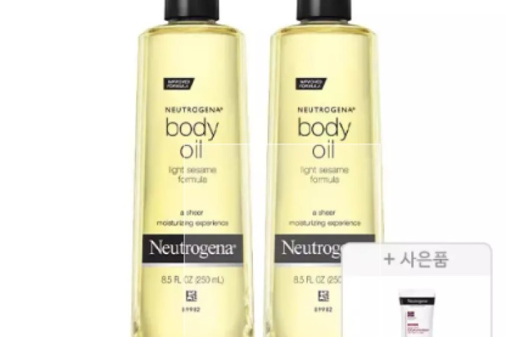 뉴트로지나 바디 오일 250ml, 2개 + 증정