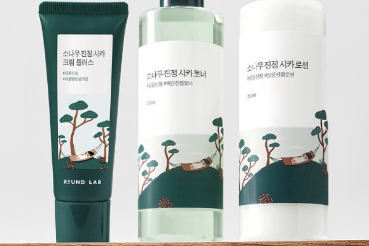 라운드랩 소나무 진정 시카 3종 세트