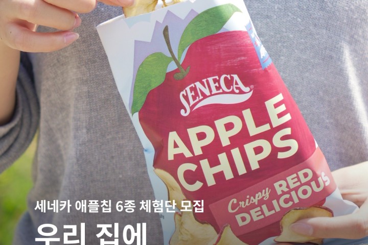 [세네카] 애플칩 6종 전 제품 체험단 5명 모집