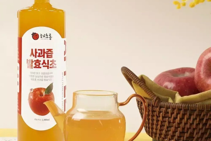해초롱 문경사과 발효식초 3종 체험단 15명 모집