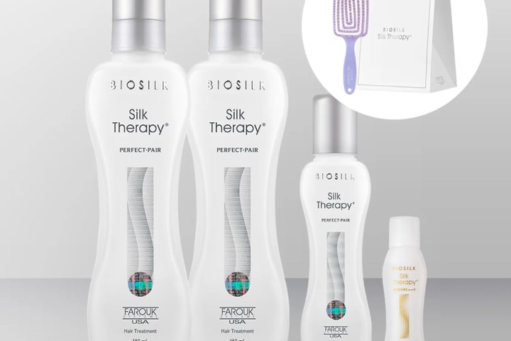 실크테라피 퍼펙트페어 에센스150ml 2개+60ml+모이스쳐 에센스 15ml+퍼플 브러쉬+쇼핑백