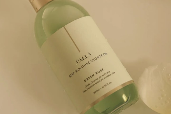 카엘라 바디워시 300ml 그린 로즈