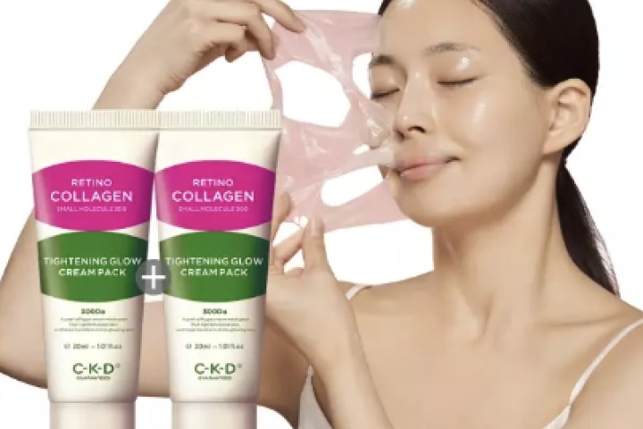 CKD 레티노콜라겐 타이트닝 물광크림팩 30ml 2개