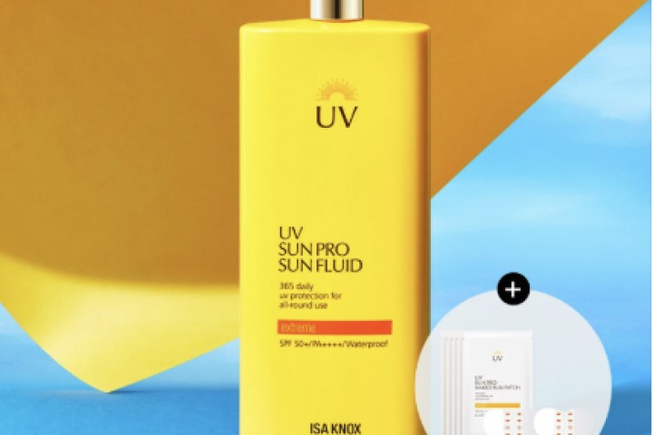 이자녹스 UV 선 프로 365 익스트림 선플루이드 70ml + 선패치 5매입