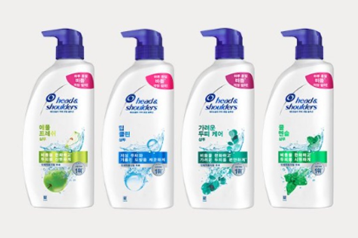 헤드앤숄더 두피 토탈 솔루션 샴푸 850mL 4종, 택1