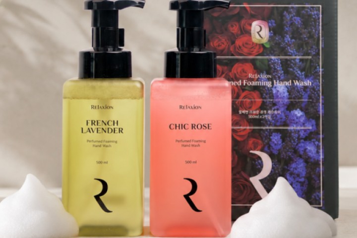 릴렉션 퍼퓸 핸드워시 500ml 2개