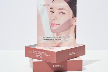 유브이셀 슈퍼 콜라겐 압박 브이 리프팅 마스크 10개세트
